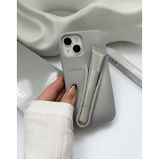 Чехол на телефон Rhode сірий з блиском на iPhone 13 RHODE LIP CASE GREY COLOR 