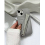 Rhode Lip Case Grey iPhone 13 – стильний сірий чохол з блиском