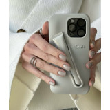 Чохол rhode з блиском в оригінальній коробці на iPhone 13 pro max в сірому кольорі 