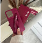 Бордовий чохол Rhode Lip Case Raspberry Jelly на айфон 14 про макс