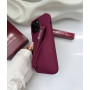 Бордовый чехол Rhode Lip Case Raspberry Jelly на iPhone 16 Pro – стильная защита