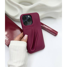 Чохол rhode lip Case Raspberry Jelly бордовий на iPhone 13 pro max