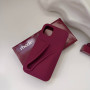 Бордовий чохол Rhode Lip Case Raspberry Jelly з бальзамом на айфон 11 про макс