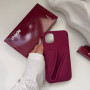 Бордовий чохол rhode на iPhone 12  lip Case Raspberry Jelly 