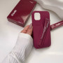 Чохол rhode на айфон 12 про lip Case Raspberry Jelly 