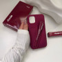 Чохол Rhode Raspberry Jelly  у бордовому кольорі на айфон 11