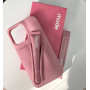 Рожевий чохол rhode на iPhone 12 pro max  ribbon