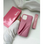 Чехол Rhode Ribbon розовый в оригинальной коробке для iPhone 12