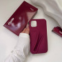 Бордовий чохол Rhode Lip Case Raspberry Jelly з бальзамом на айфон 11 про макс