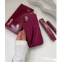 Бордовий чохол Rhode Lip Case Raspberry Jelly з бальзамом на айфон 11 про макс