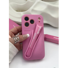 Рожевий SHORTCAKE RHODE чохол з блиском на iPhone 17 pro