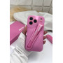 Розовый чехол RHODE SHORTCAKE с блеском для губ на iPhone 17 Pro — оригинальное качество