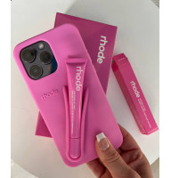 RHODE чохол рожевий з блиском на iPhone 13 pro в кольорі Shortcake Lip Case