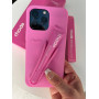Рожевий чохол RHODE з блиском на айфон 13 Pro – Shortcake Lip Case