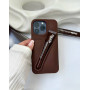 Чохол Rhode Espresso для iPhone 15 Pro Max з блиском для губ