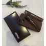 Чохол Rhode в коричневому кольорі з блиском для губ на iPhone XR Espresso