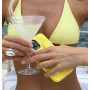 Rhode чохол жовтий Lemontini з блиском на айфон 13 про макс 