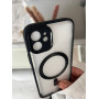 Чорний чохол для iPhone 12 з підтримкою MagSafe