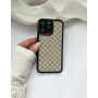 Модний брендовий чохол із бортиком для камери iPhone 13 Pro Max