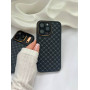Якісний брендовий чорний чохол на iPhone 13 Pro Max з закритою камерою