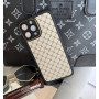 Стильний чохол у клітинку “Damier Beige” для iPhone 15 Pro Max