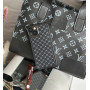 Чохол для iPhone 13 "LV Style"в стилі Louis Vuitton  з золотою оправою
