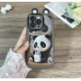 Чохол панда з вушками для iPhone 14 pro max – Милий 3D Дизайн