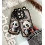 Чохол панда з вушками для iPhone 11 pro – Милий 3D Дизайн