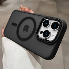 Матовий чорний MagSafe-чохол для iPhone 16 Pro