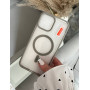 Сірий чохол MagSafe для iPhone 13 pro max
