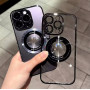 Чорний чохол на iPhone 15 pro max  MagSafe "colurl new phone case "з закритою камерою 