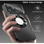 Захисний чохол  з титановим оздобленням і загартованим склом для iPhone 13 Pro Max