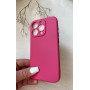 Рожевий чохол Червона троянда на iPhone 15 pro