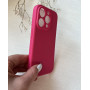 Рожевий чохол Червона троянда на iPhone 15 pro