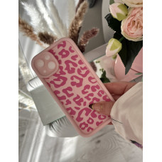 Рожевий чохол Червона троянда на iPhone 13 MagSafe