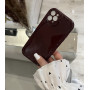 Чохол на iPhone 11 pro max зі складками хвилястий яскравий червоний винний бордовий  висококласний модний 