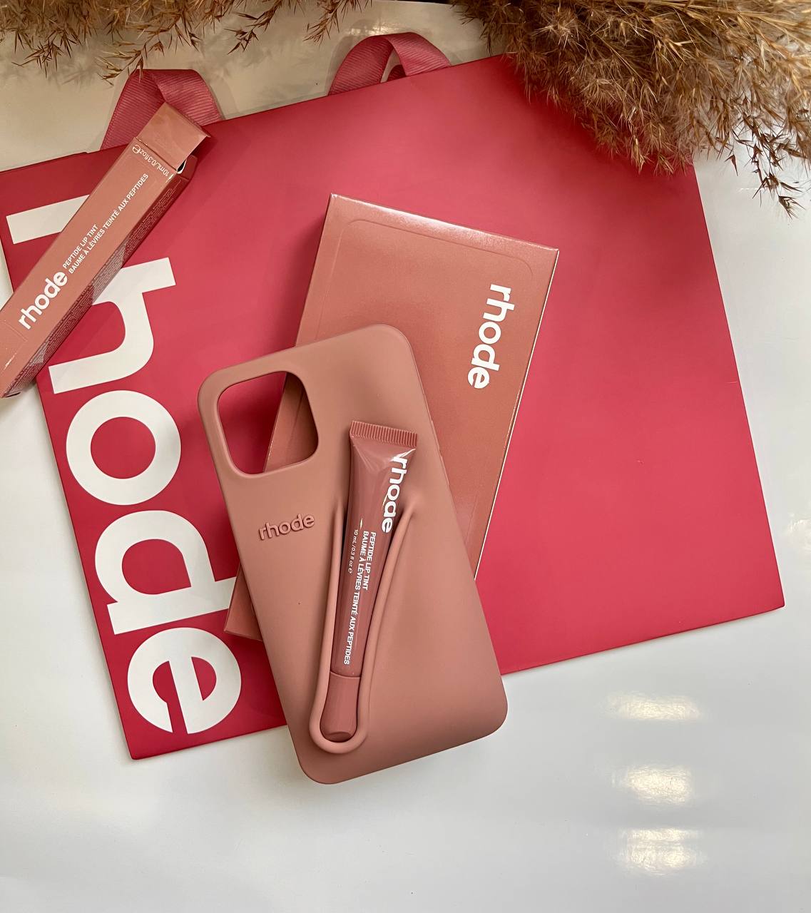 Оригинальный чехол Rhode Toast Lip Case с бальзамом для губ для